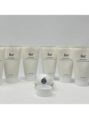 Fur Silk Scrub -  8 pack Gentle & Exfoliating Scrub 1 oz  Sealed NEW